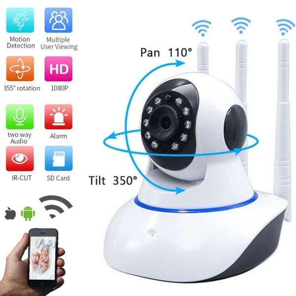 IP wireless Camera 360 with 3 antenna IP wireless Camera 360 with 3 antenna