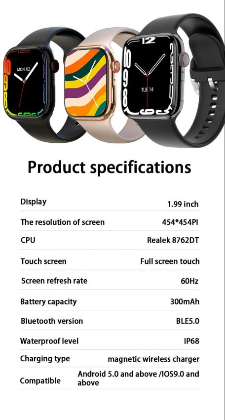 IW8 Smart Watch Series 8 1.99